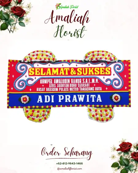 Papan Bunga Ucapan Selamat Cengkareng